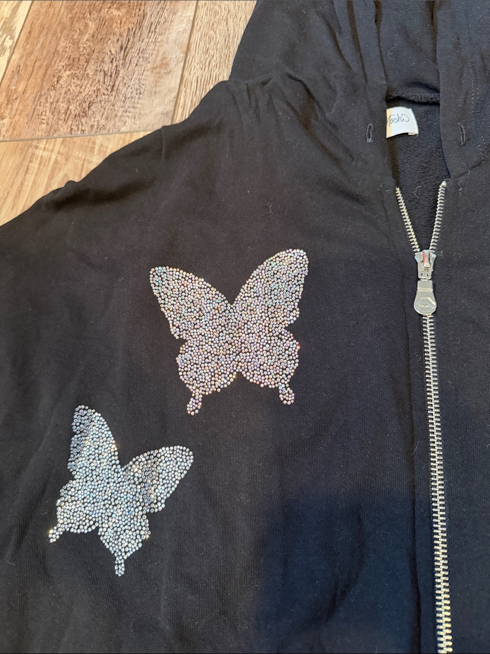 Lauren Moshi KOA CRYSTAL OPAL BUTTERFLIES Size M - Picture 7 of 9